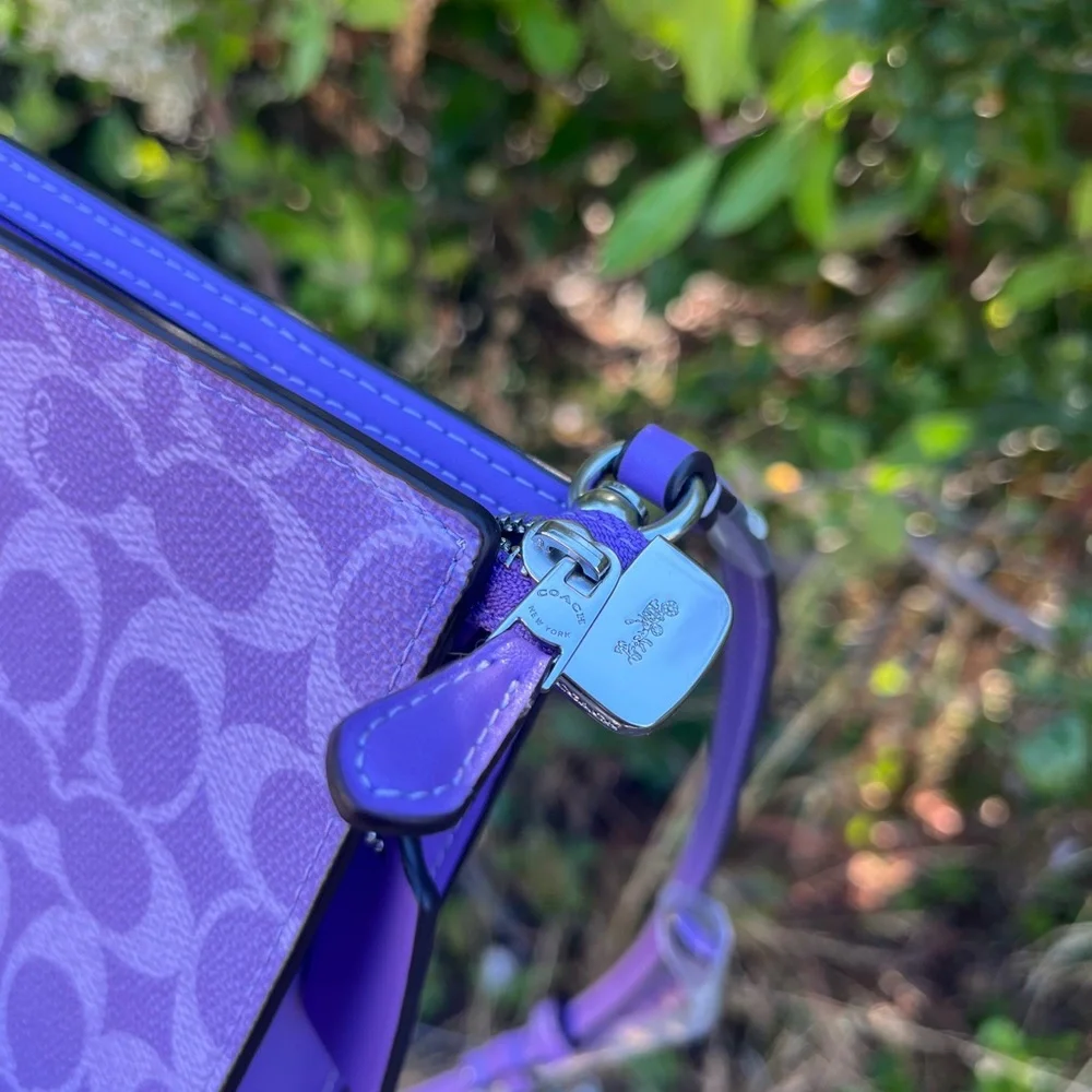 Coach Purple Slim Crossbody -CBM46